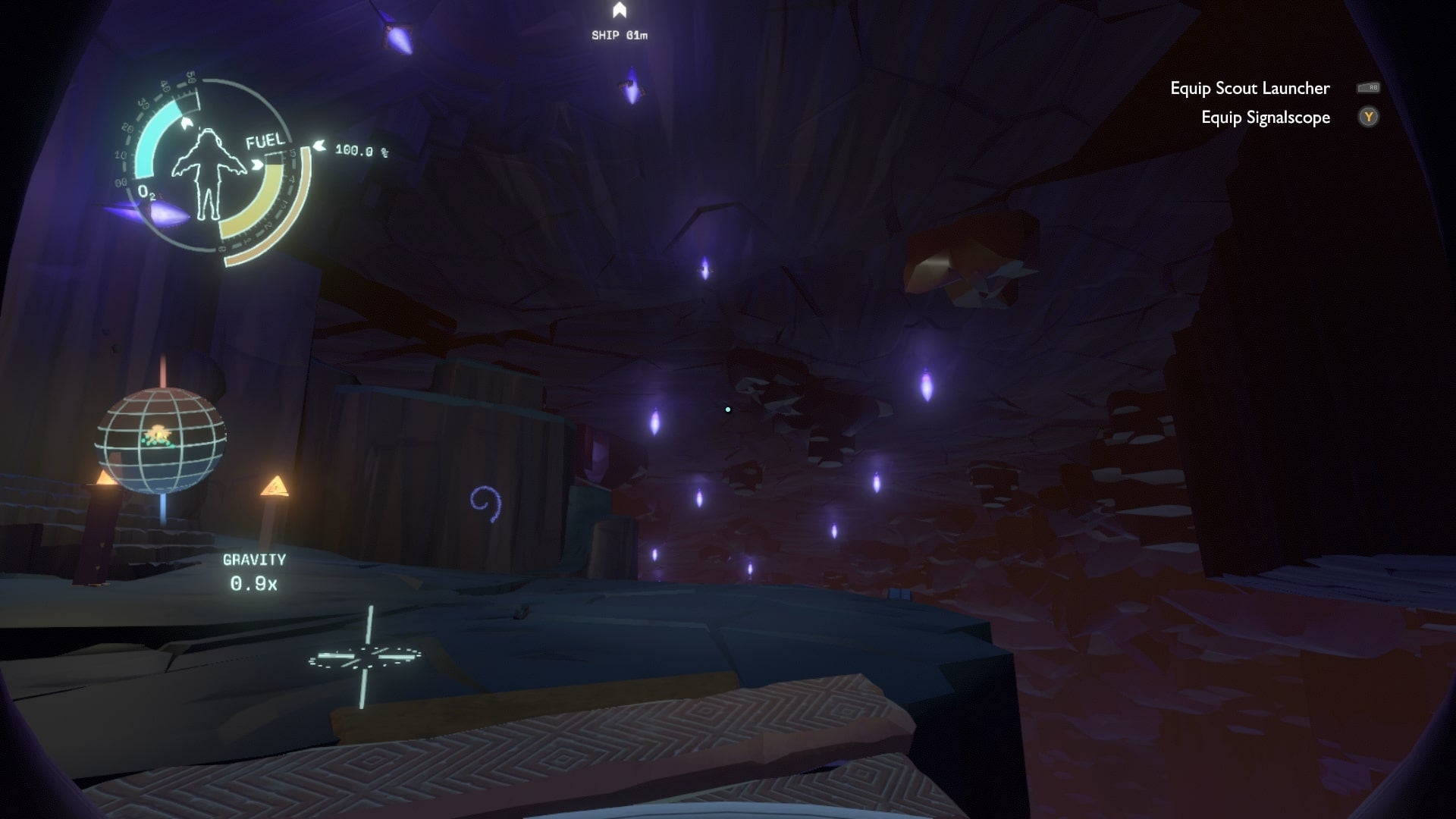 Outer Wilds Black Hole How to Get to The Hanging City and Raise